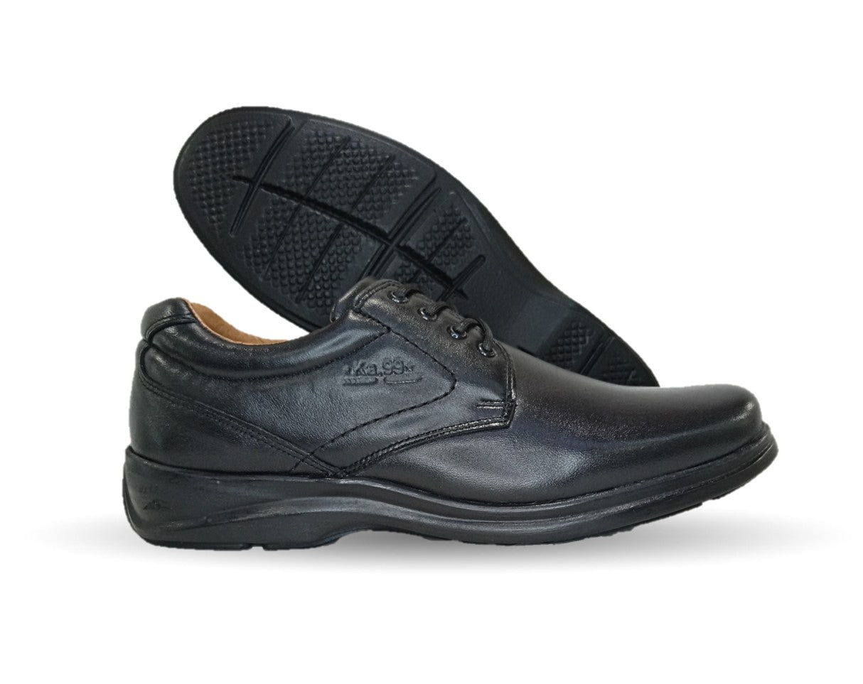 Zapato de Confort y Casual de piel Ka99 1083 Negro para hombre