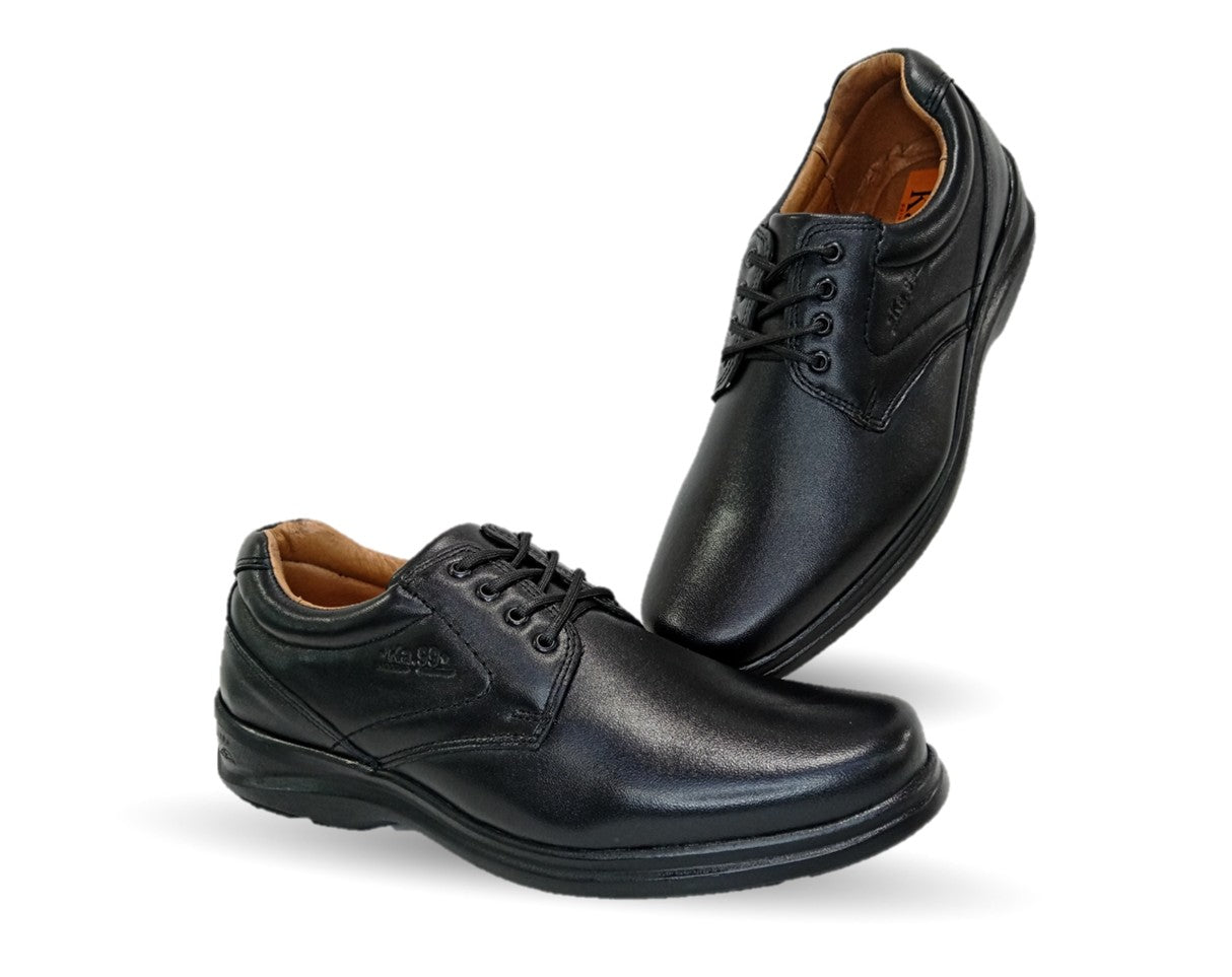 Zapato de Confort y Casual de piel Ka99 1083 Negro para hombre