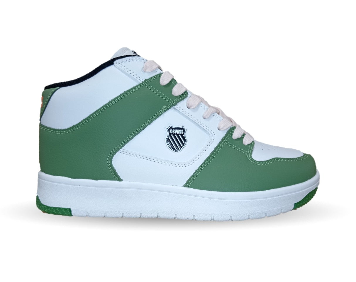 Tenis Urbano K Swiss de piel 178 Blanco/Verde para mujer