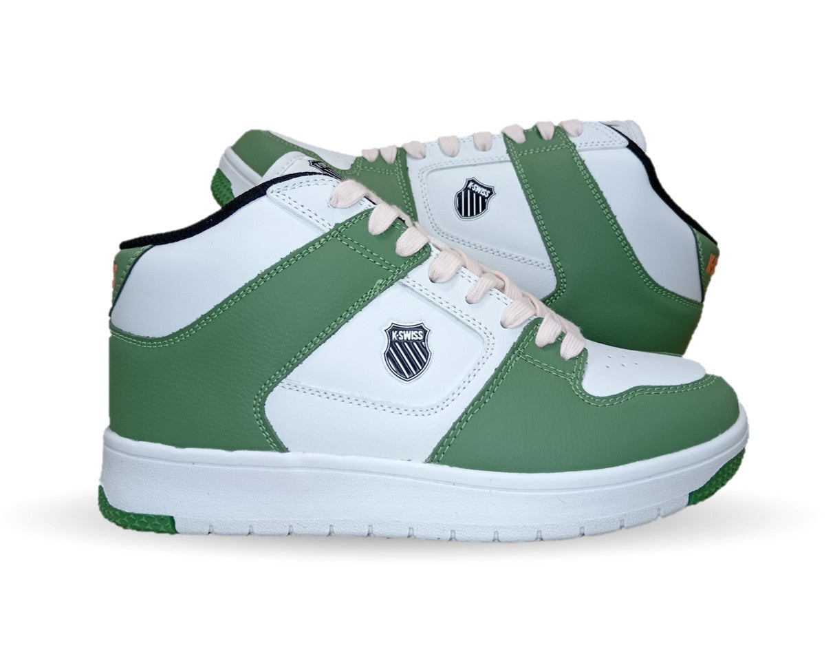 Tenis Urbano K Swiss de piel 178 Blanco/Verde para mujer