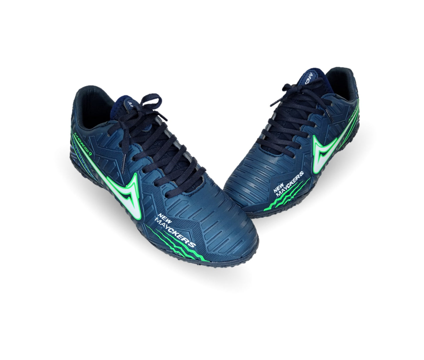 Tenis de Futbol con multitacos Mayckers 1241 Marino/Manzana para hombre
