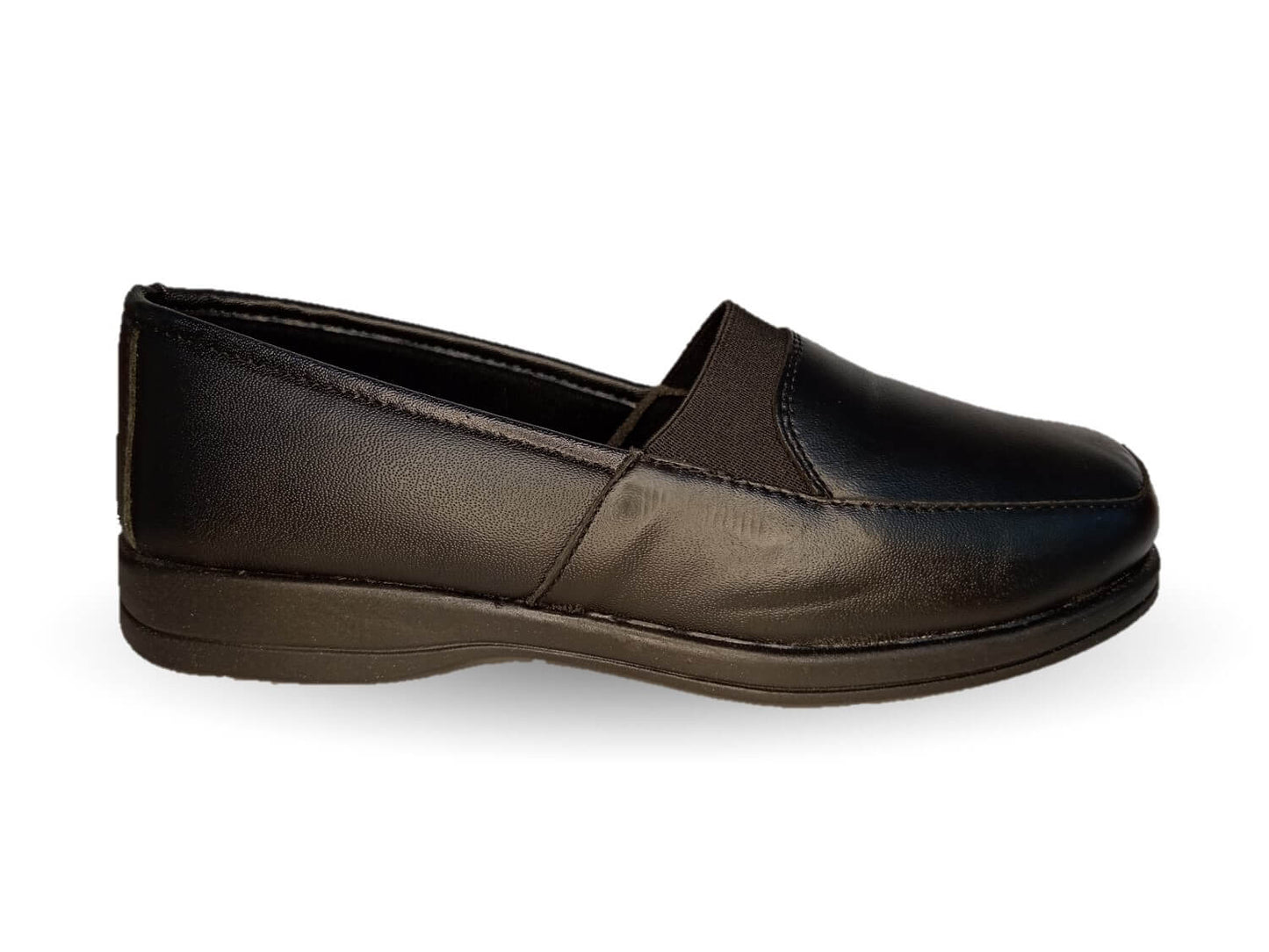 Zapato Confort de piel Nube 2012 Negro para mujer