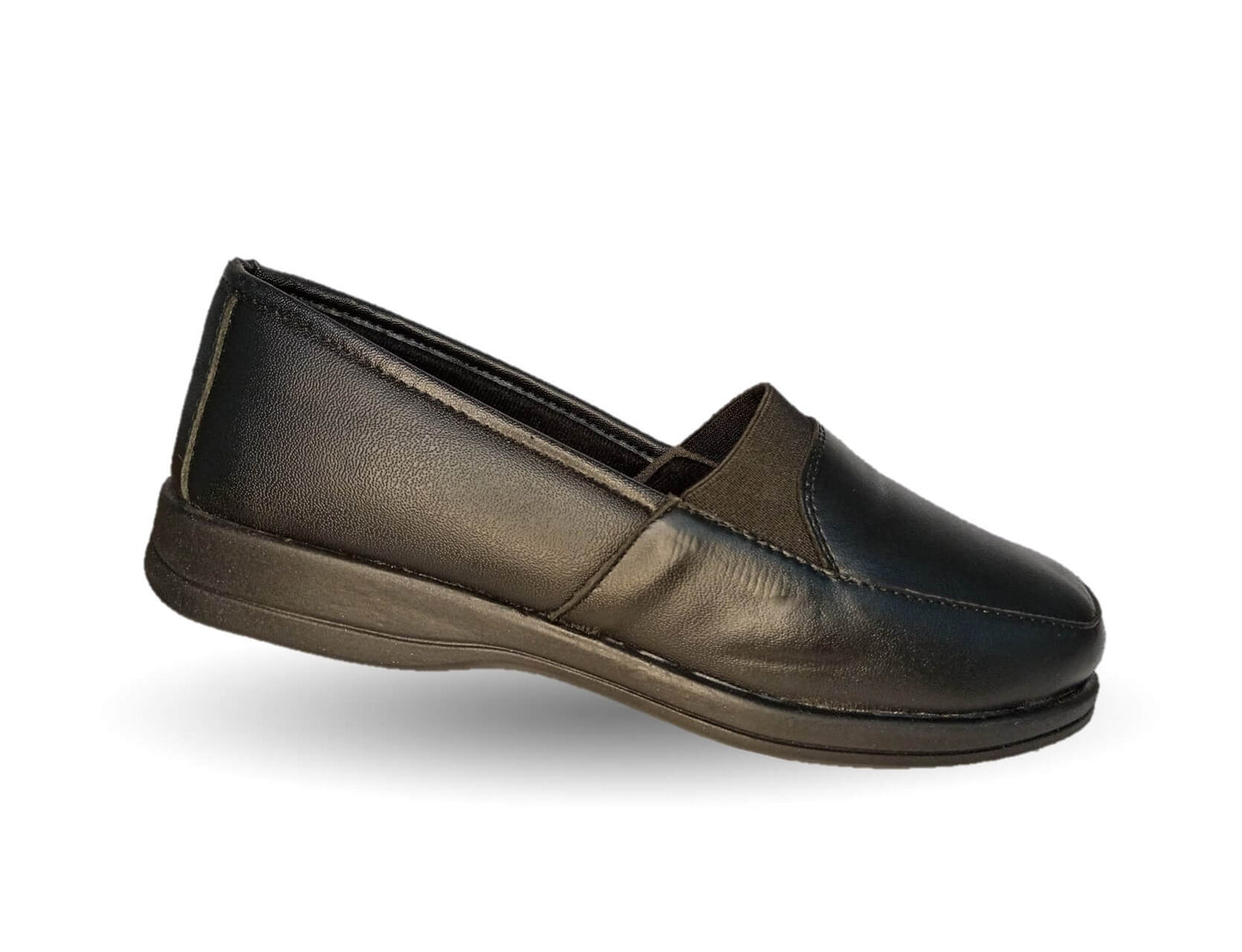 Zapato Confort de piel Nube 2012 Negro para mujer