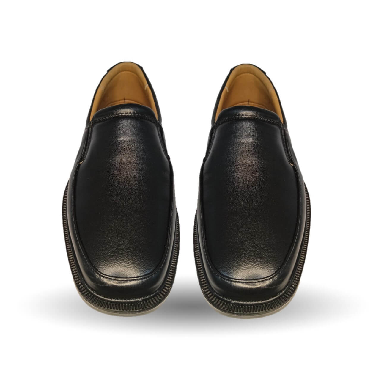 Zapato de Confort para pie diabético de piel de cordero Paceño 703 Negro para hombre