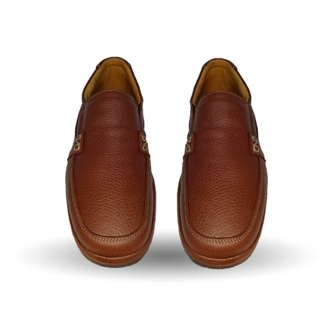 Zapato de Confort para pie diabético de piel de cordero con Shock Point Paceño 721 Tinto para hombre