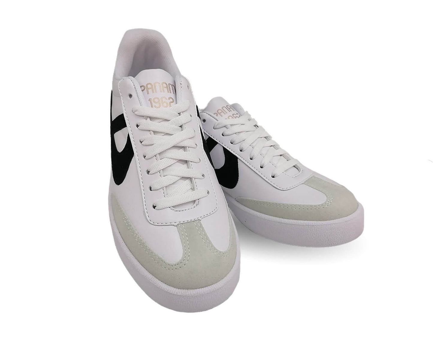 Tenis Panam 667 Blanco/Negro para hombre