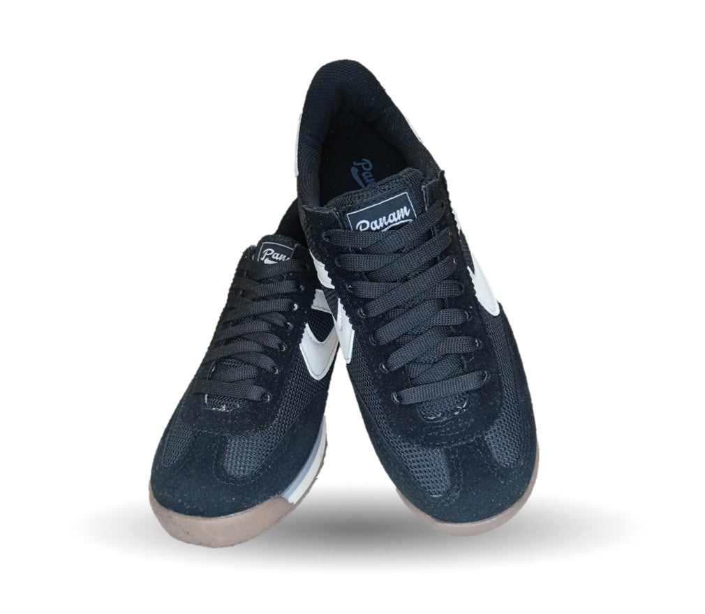 Tenis Urbano Panam 914 Negro/Blanco Unisex para hombre y mujer