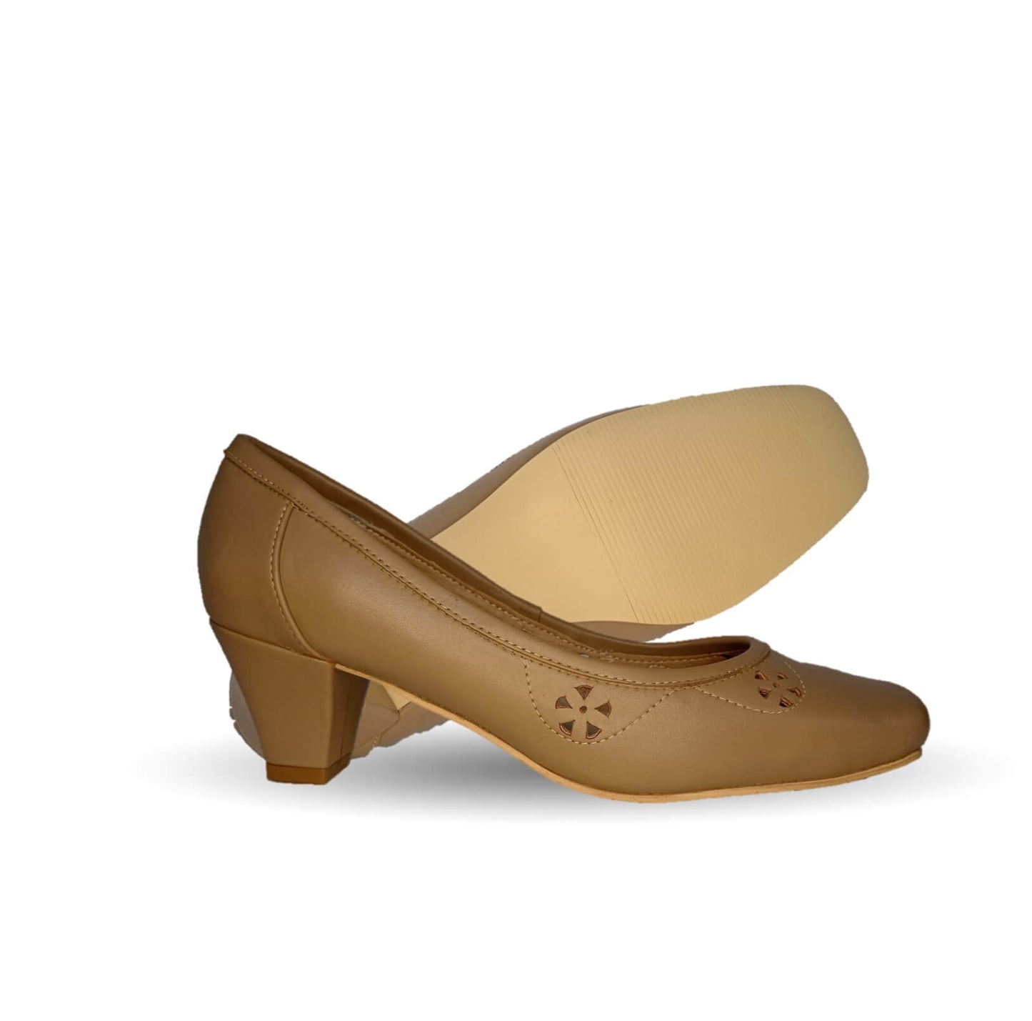 Zapatilla de Vestir y Confort de piel de ternera con tacón bajo Pullman 8006 Pathé para mujer