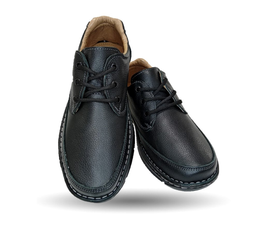 Zapato Casual de piel Riveello 100 Negro para hombre