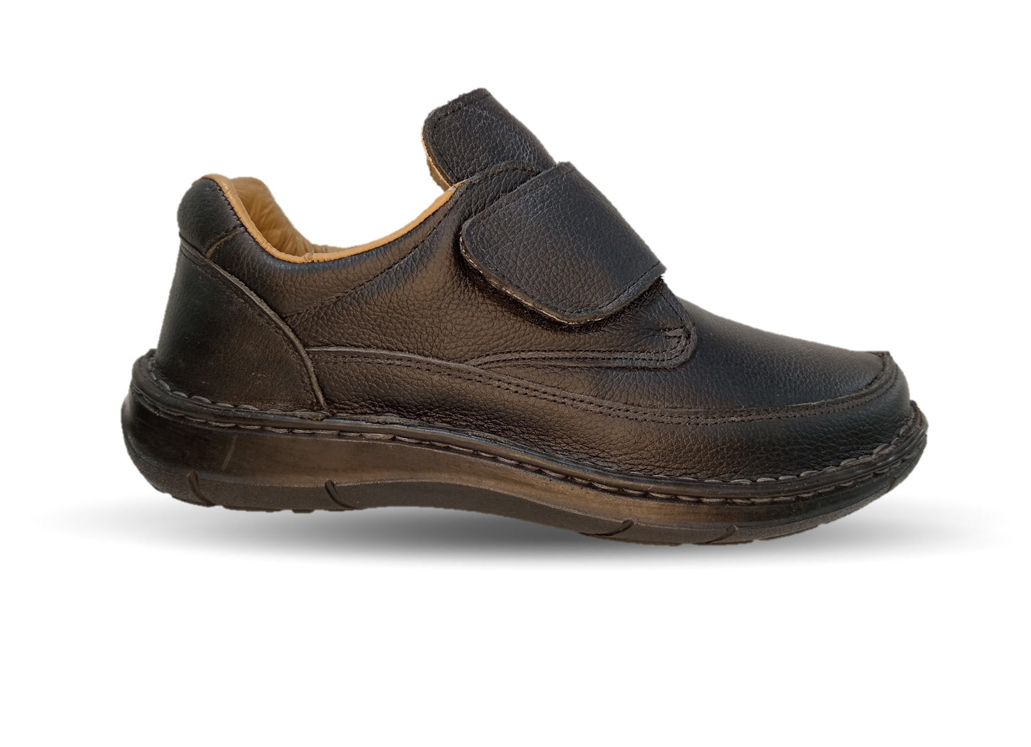 Zapato Casual de piel Riveello 104 Negro para hombre