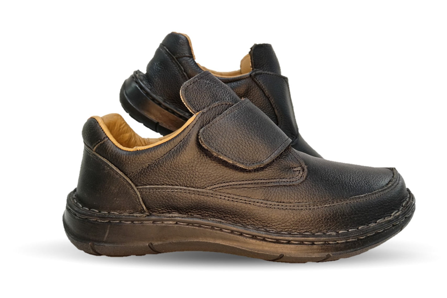 Zapato Casual de piel Riveello 104 Negro para hombre