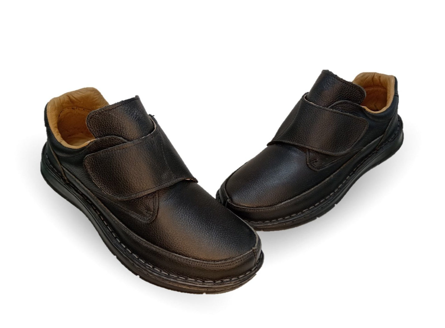 Zapato Casual de piel Riveello 104 Negro para hombre
