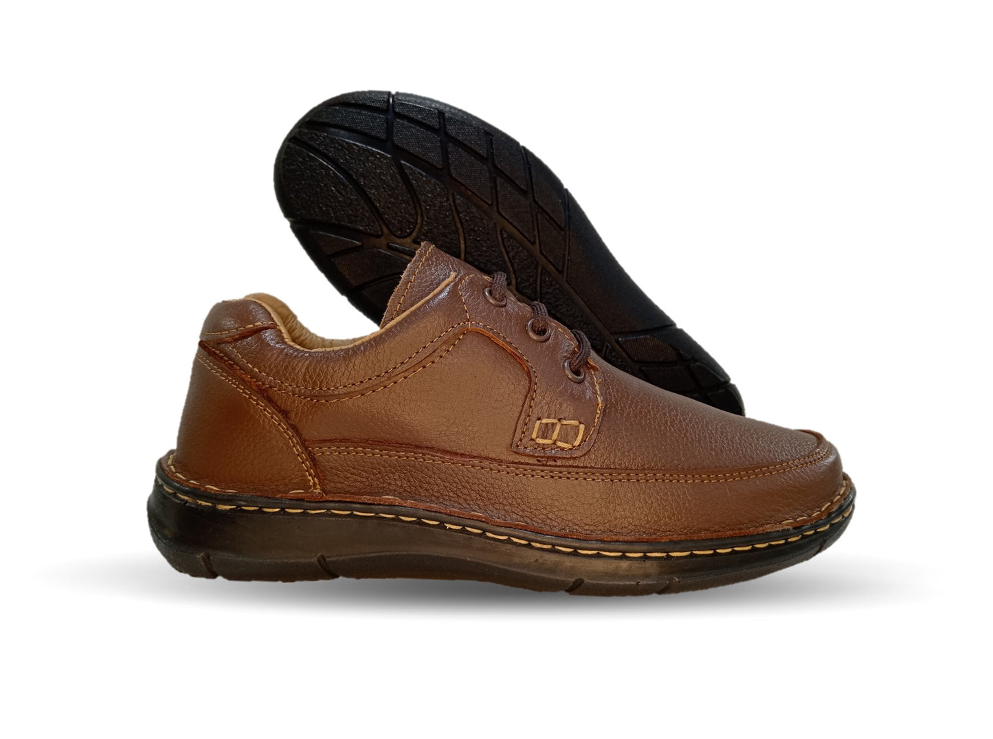 Zapato Casual de piel Riveello 110 Miel para hombre