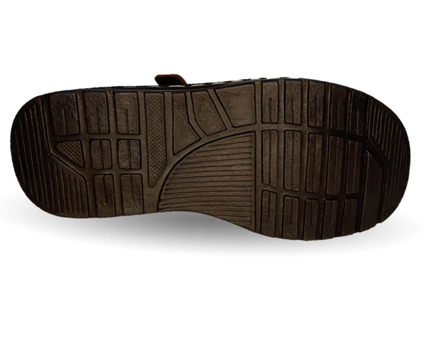 Sandalia de piel Riveello 650 Chocolate para hombre
