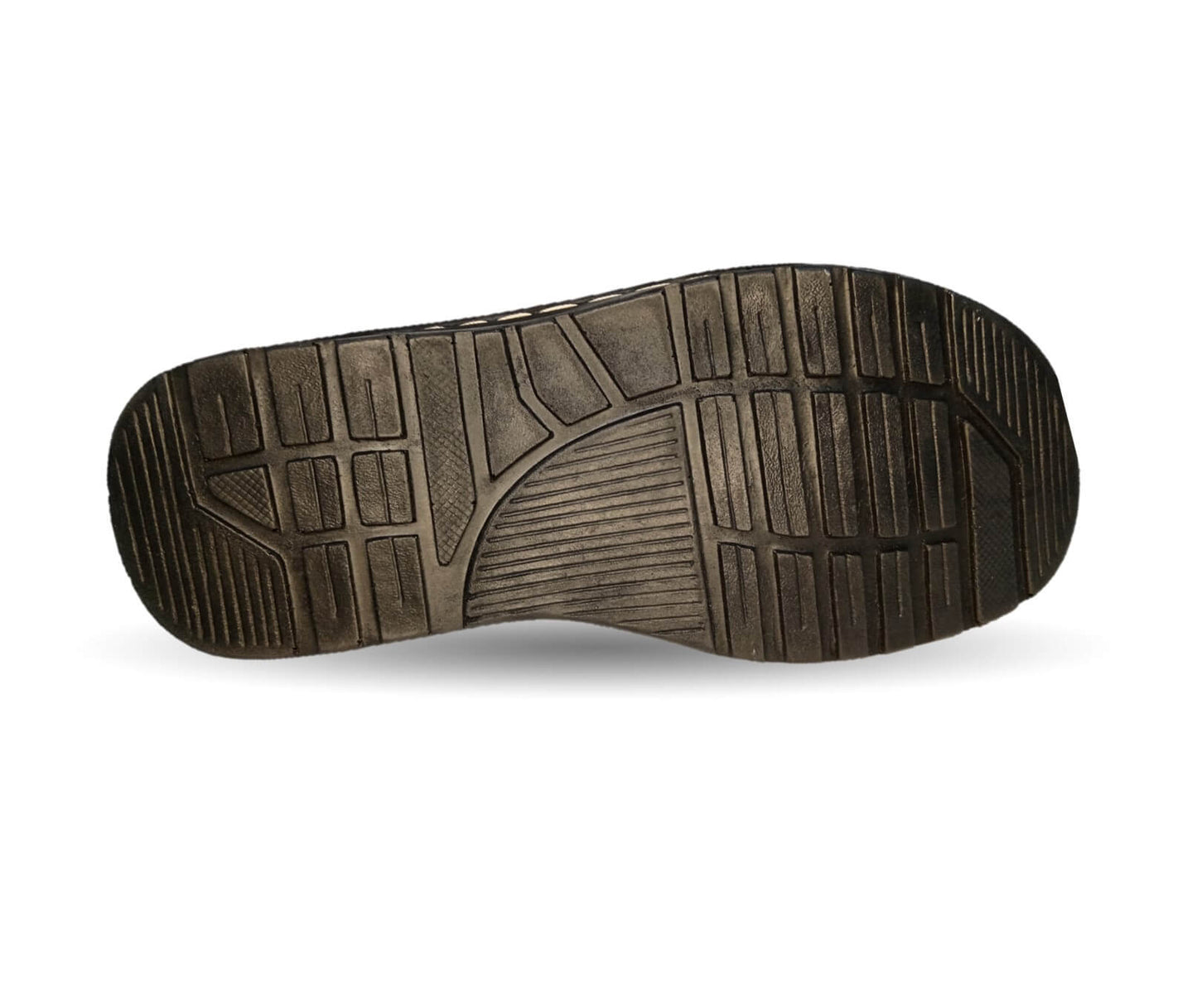 Sandalia de piel Riveello 650 Negro para hombre