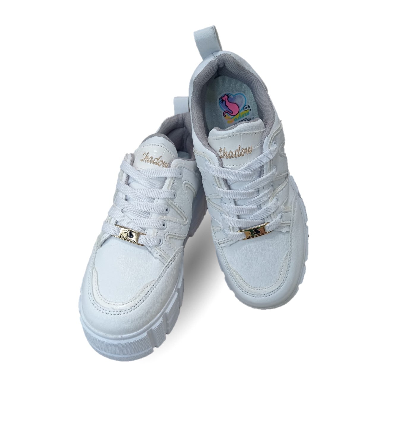 Tenis Urbano Shadow 2004 Blanco/Blanco para mujer