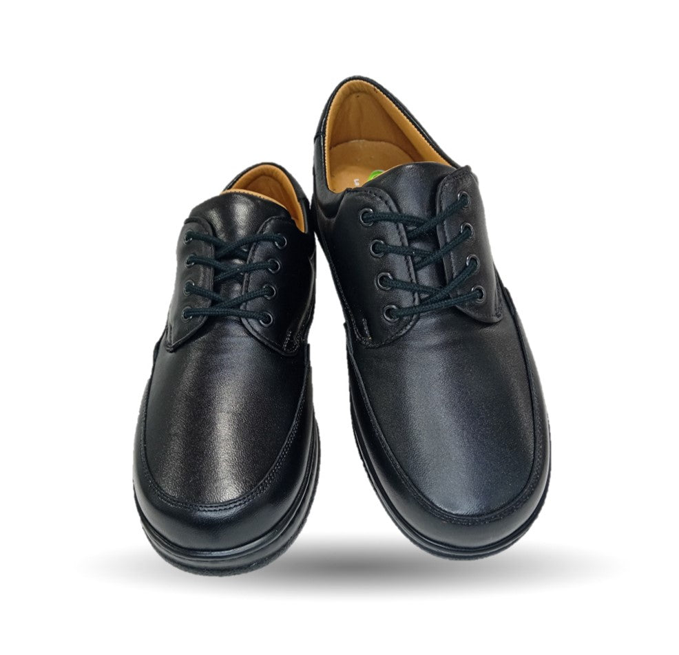 Zapato Terapéutico para pie Diabético o Lastimado de piel de cordero Terapie 204 Negro para hombre