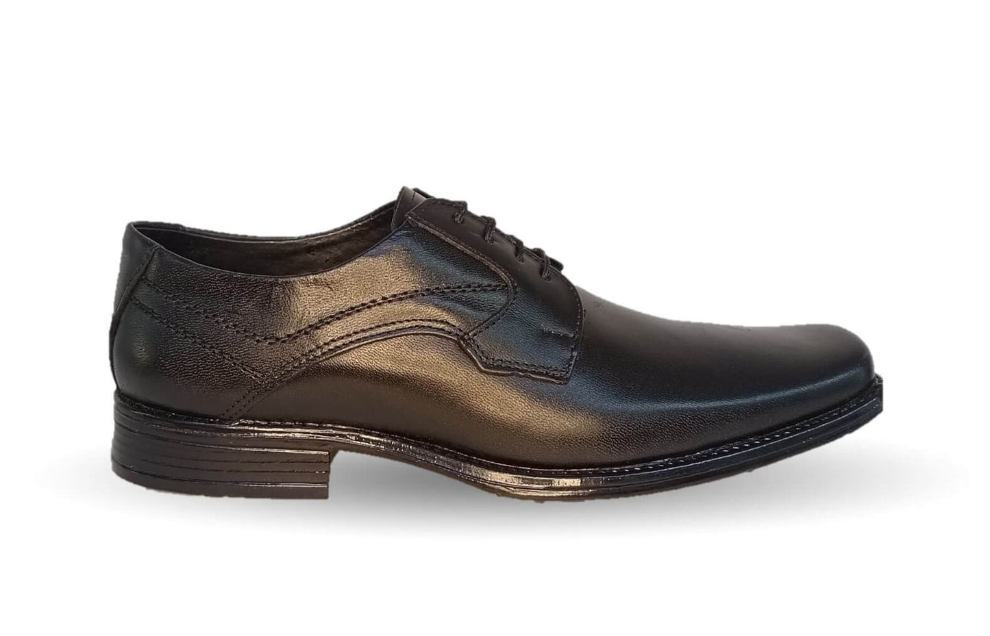 Zapato de Vestir de piel Viakentto 449 Negro para hombre