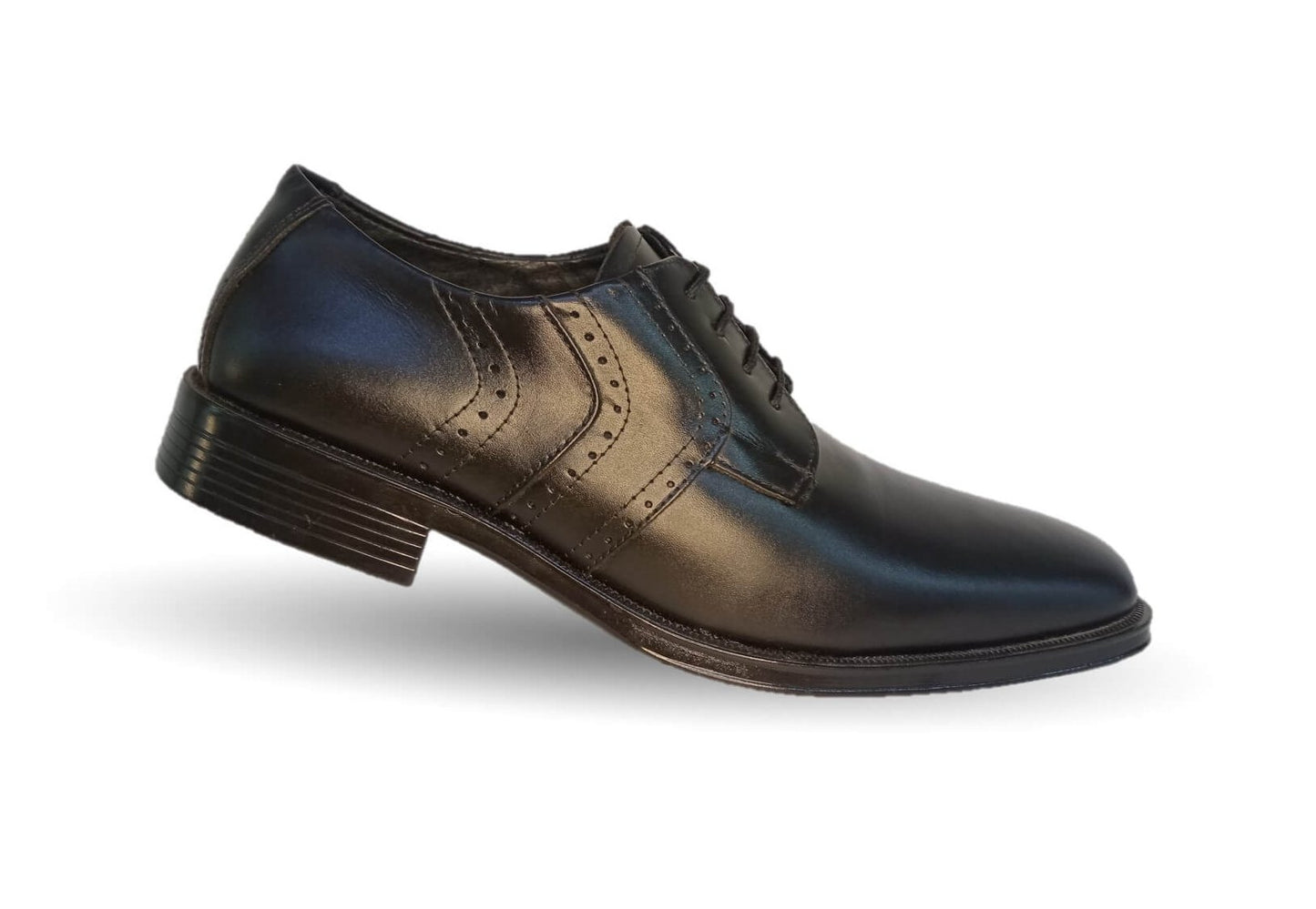 Zapato de Vestir de piel Viakentto 902 Negro para hombre