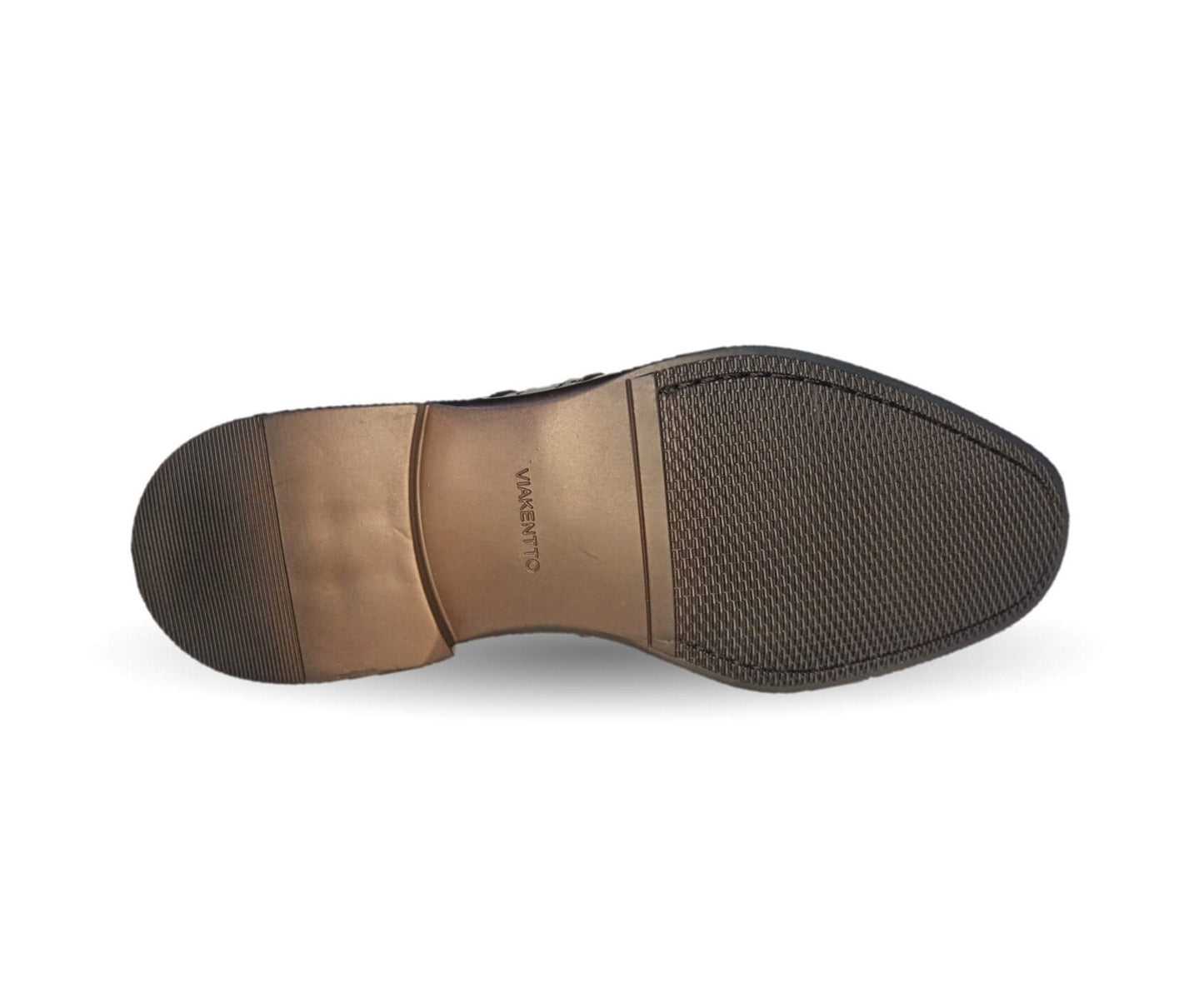 Zapato de Vestir de piel Viakentto 902 Negro para hombre