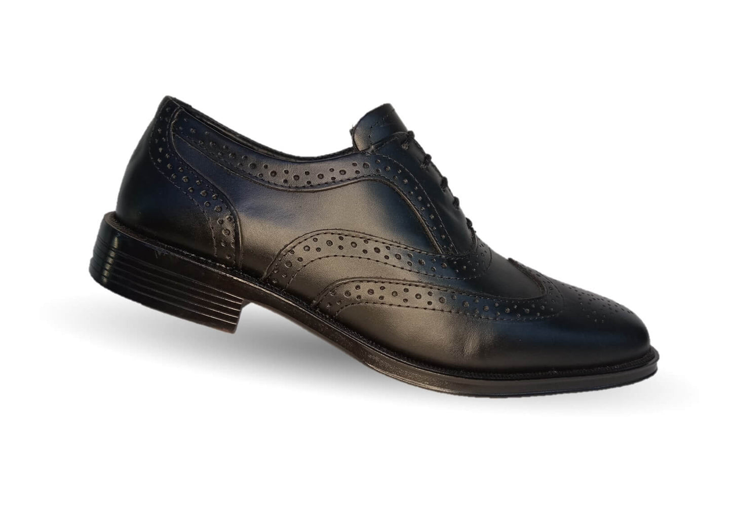Zapato de Vestir de piel Viakentto 904 Negro para hombre