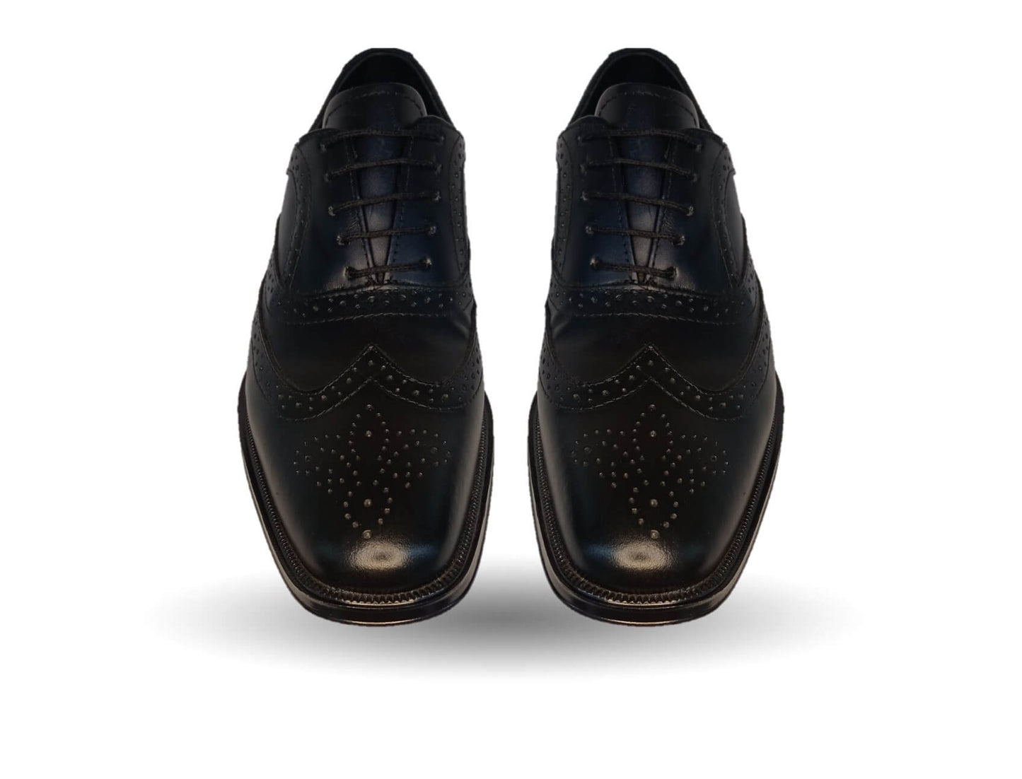 Zapato de Vestir de piel Viakentto 904 Negro para hombre