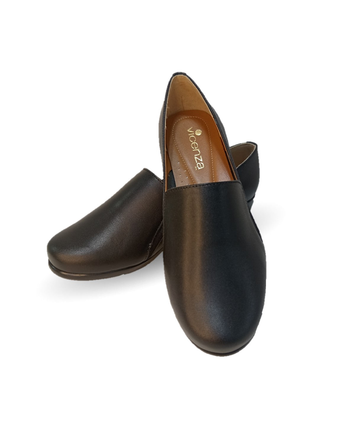 Zapato Casual de Moda de piel bovino Vicenza 1461 Negro para mujer