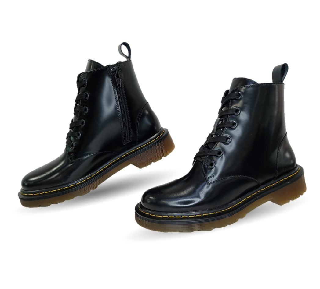 Botas de Moda de piel bovino Vicenza 24506 Negro para mujer