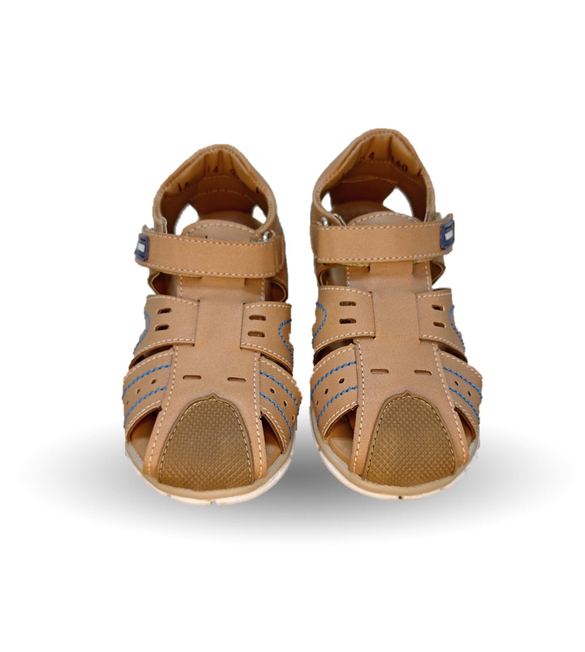 Sandalia con contactel Yondeer 9160 Topo para niño