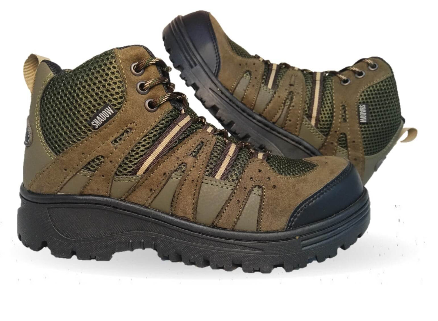 Botas Industriales y Casuales con casco dieléctrico Shadow 2048 Musgo para hombre