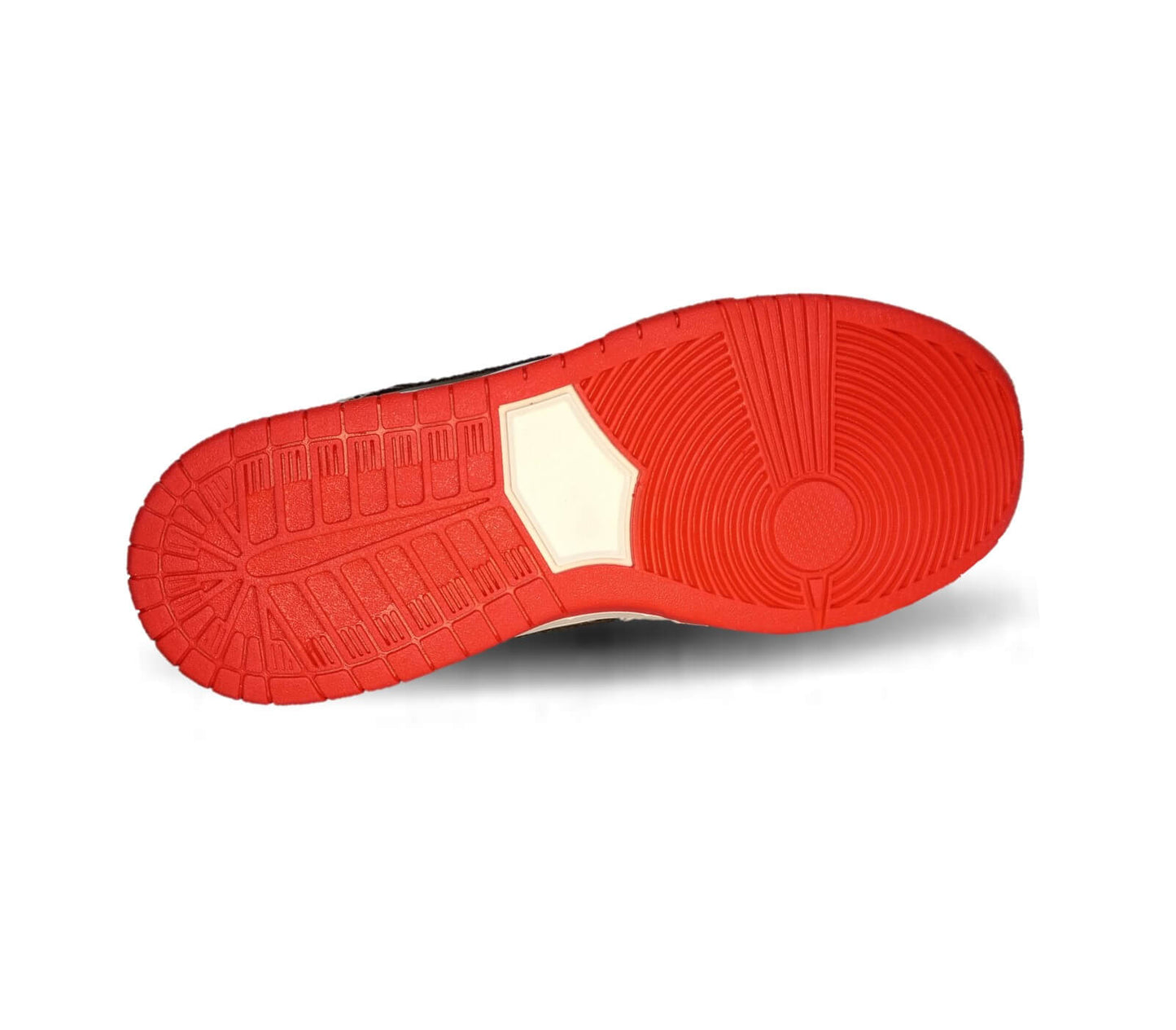 Tenis Urbano Snik 310 Charol Negro/Rojo Unisex para mujer y hombre
