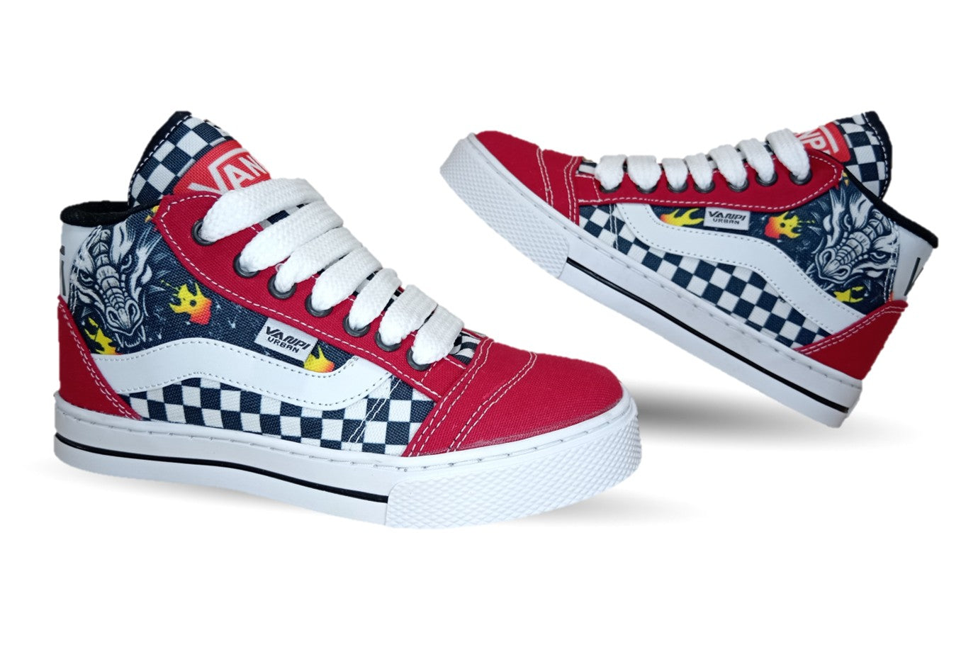 Tenis Urbano Vanpi 730 Rojo Unisex para mujer y hombre