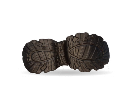 Tenis Urbano de plataforma 50 Fifty 30 negro para mujer