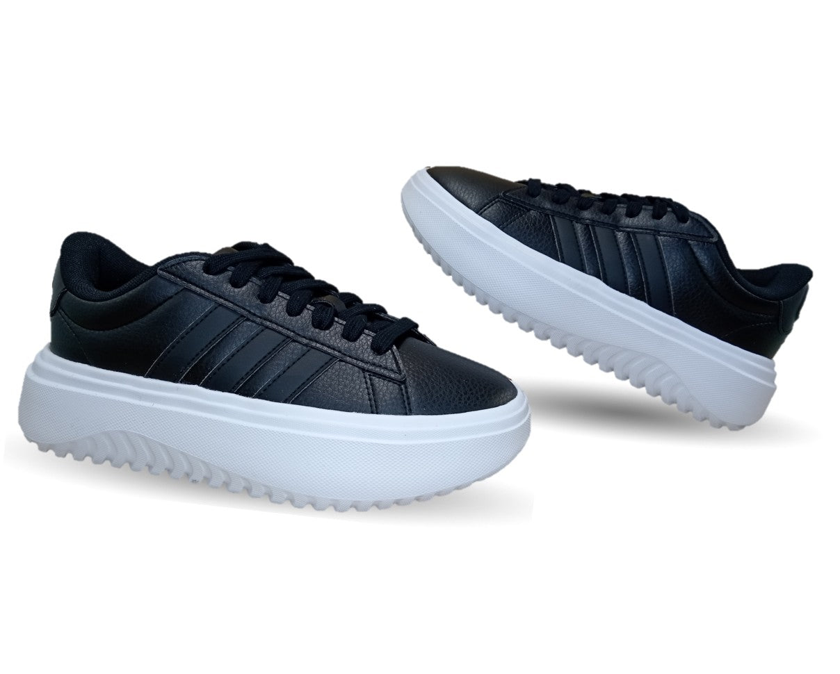 Tenis Urbano con plataforma Adidas 1093 Negro para mujer
