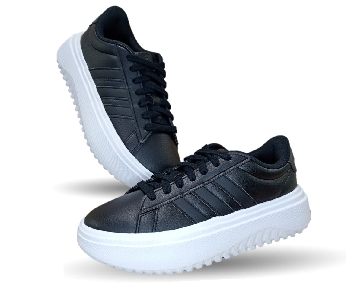 Tenis Urbano con plataforma Adidas 1093 Negro para mujer