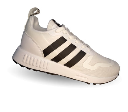 Tenis Deportivo Adidas 5118 Blanco/Negro para mujer