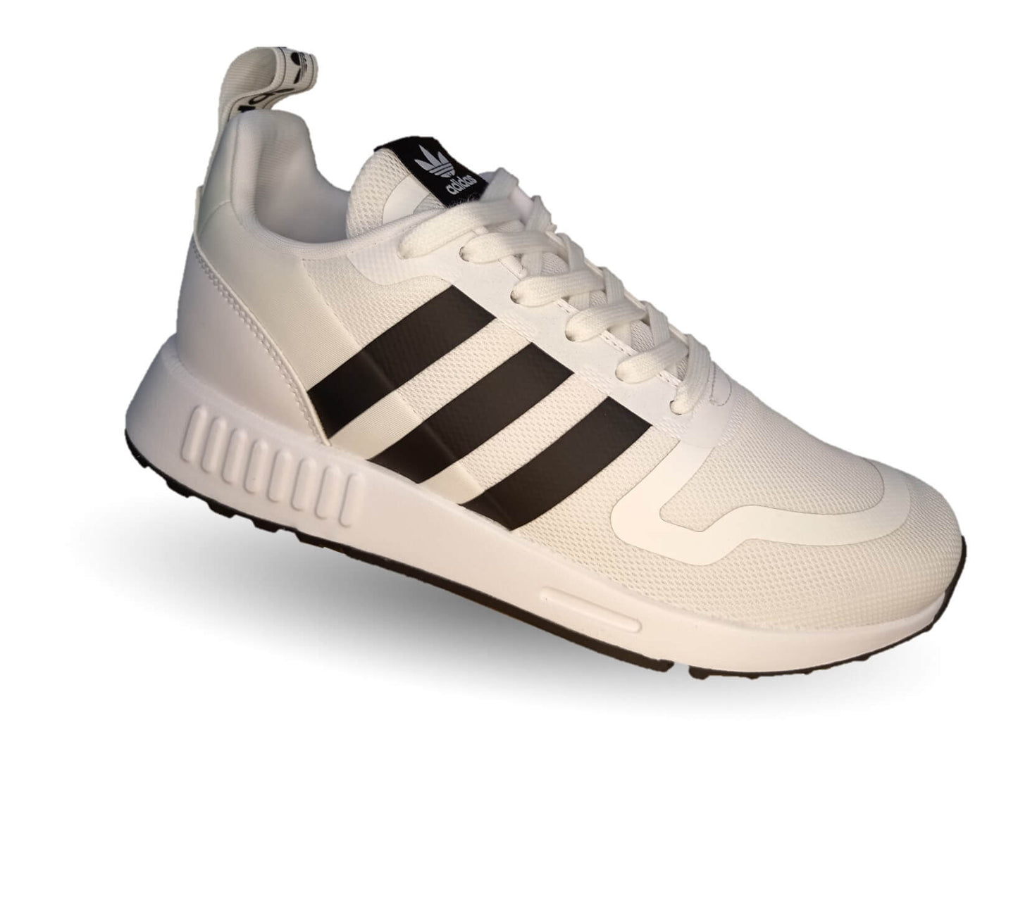 Tenis Deportivo Adidas 5118 Blanco/Negro para mujer