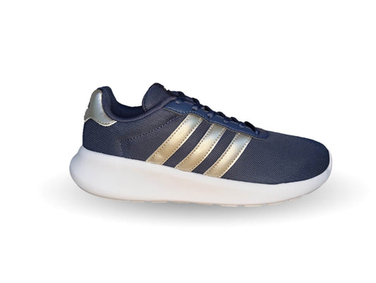 Tenis Deportivo Adidas 5393 Azul/Oro para mujer