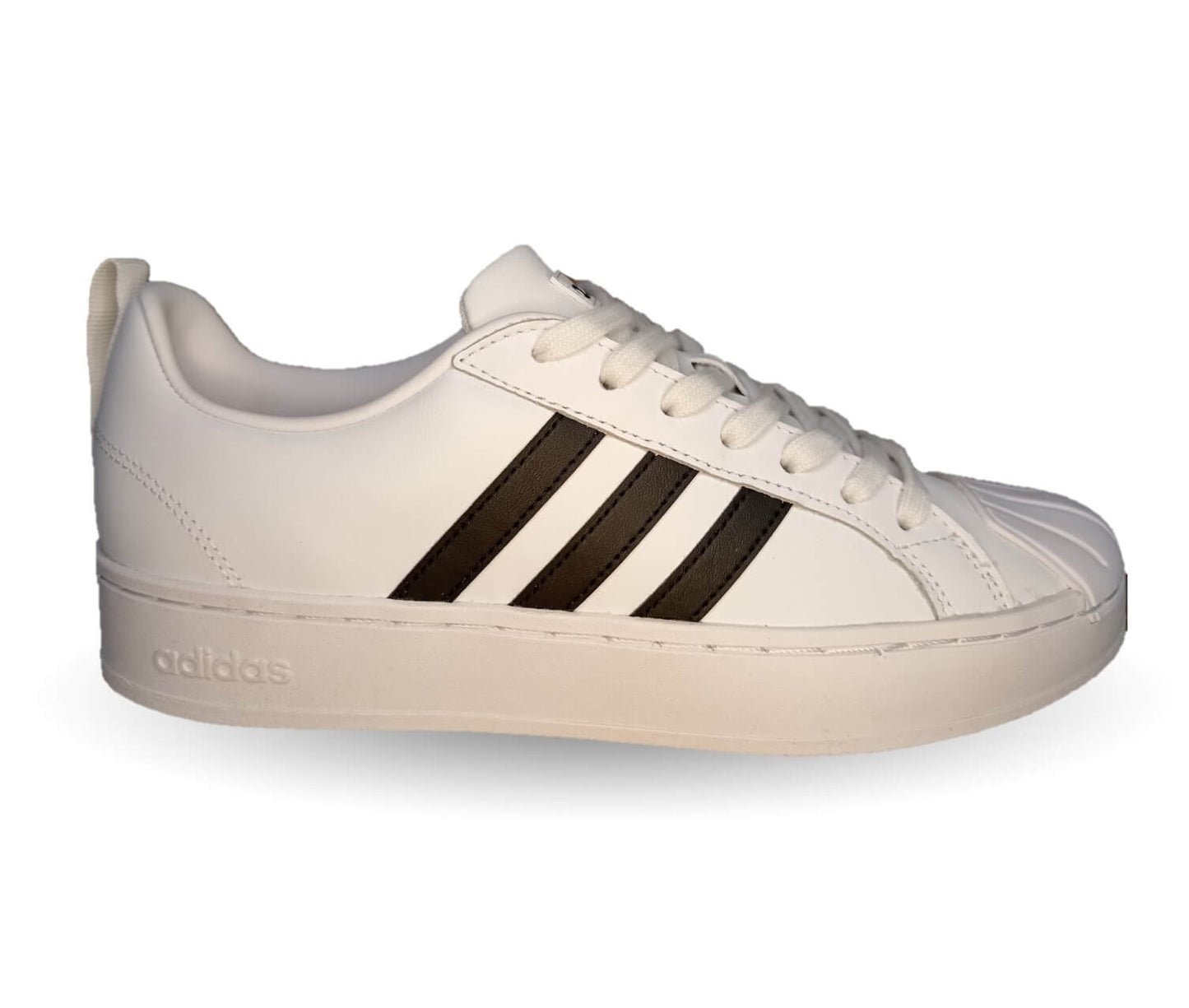 Tenis Urbano de piel Adidas 5488 Blanco/Negro para hombre