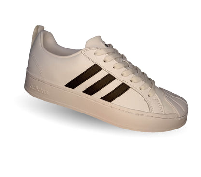 Tenis Urbano de piel Adidas 5488 Blanco/Negro para hombre