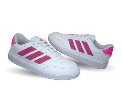 Tenis Urbano Adidas 6463 Blanco/Fiusha para mujer