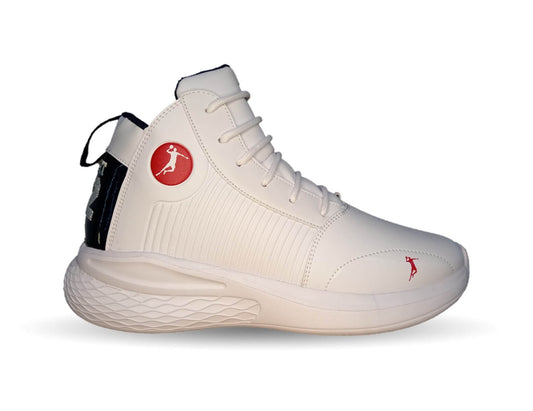 Tenis Deportivo para baloncesto Apoort 23 Blanco/Marino para hombre