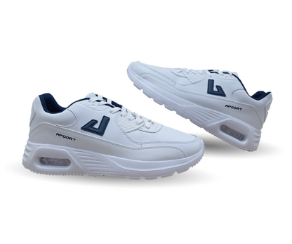 Tenis Deportivo Apoort 5013 Color Blanco/Marino Unisex para hombre y mujer