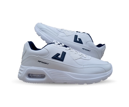 Tenis Deportivo Apoort 5013 Color Blanco/Marino Unisex para hombre y mujer