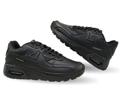 Tenis Deportivo Apoort 5013 Negro Unisex para hombre y mujer
