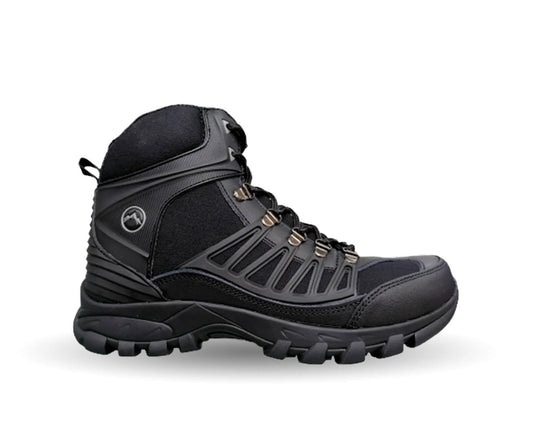 Botas Hiking de piel Boost 546 Negro para hombre