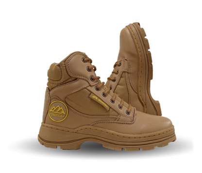 Bota De Trabajo de piel Booster 21222 Coyote Brown para hombre