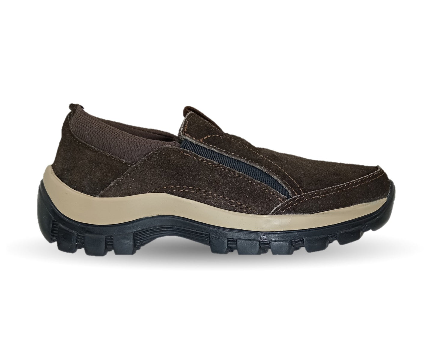 Tenis Urbano de piel Brekcat 420 Gamuza Café Unisex para hombre y mujer