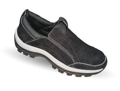 Tenis Urbano de piel Brekcat 420 Gamuza Negro Unisex para hombre y mujer