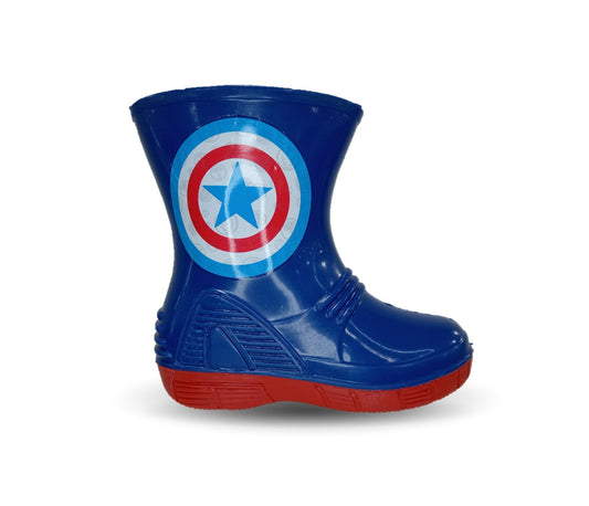 Bota para Lluvia Bubble Gummers 5159 Rey/Rojo para niño